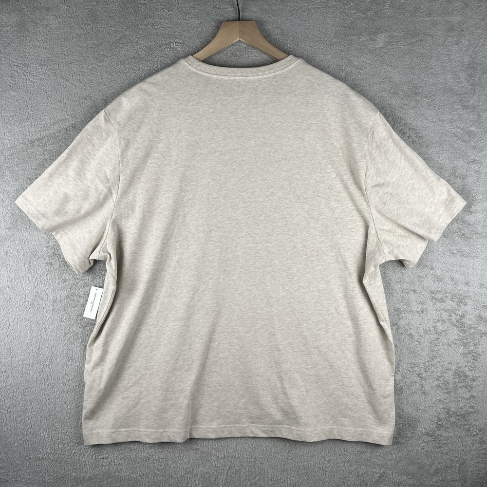 Banana Republic Men's Shirt NWT Size 2XL Oatmeal Heather Signature - Picture 7 of 10